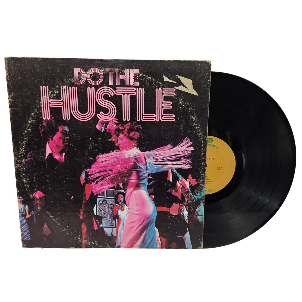 Do The Hustle 3-LP Vinyl Set Realm Records 1976 Disco Funk Soul Various Artists*